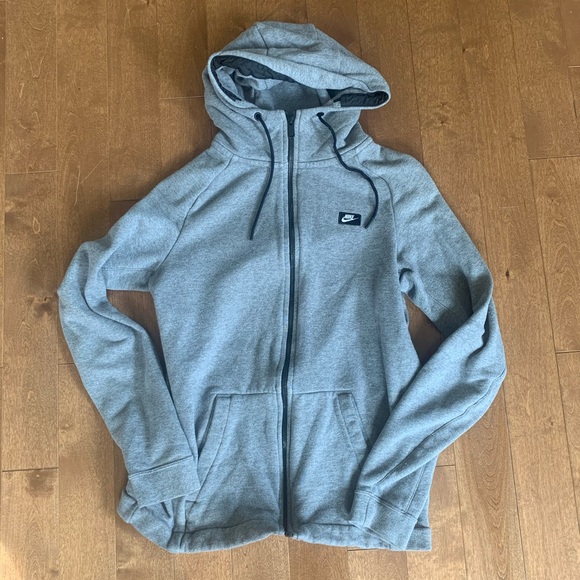 Nike Sweaters - Nike | Grey Zip Up Hoodie